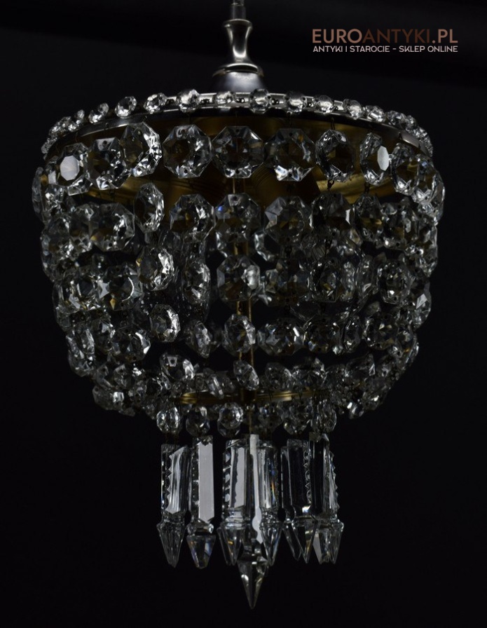 lampa wisząca z kryształami lampa wisząca z kryształami